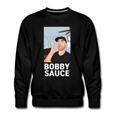 BOBBY SAUCE Men’s Premium Sweatshirt - black