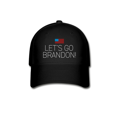 LET'S GO BRANDON FlexFit Hat - black