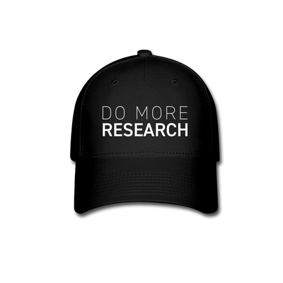 DO MORE RESEARCH Flexfit Hat - black