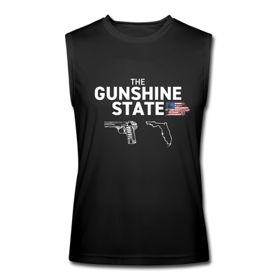 THE GUNSHINE STATE Men’s Performance Sleeveless Shirt - black