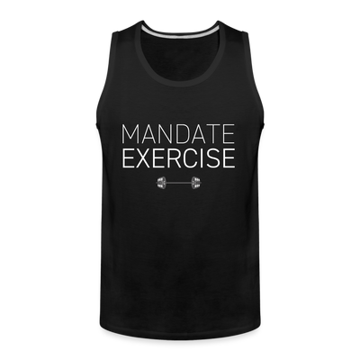 MANDATE EXERCISE Men’s Premium Tank - black