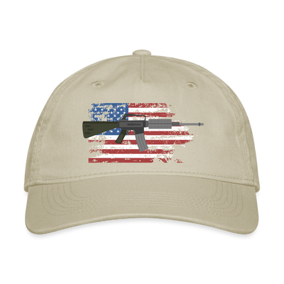 2A AMERICA Organic Baseball Cap - khaki