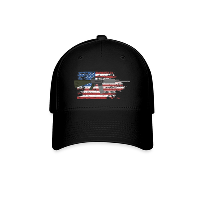 2A AMERICA Flexfit Hat - black