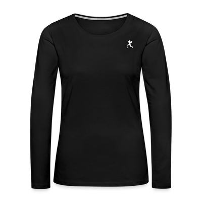 LIFT WEIGHTS Women's Premium Long Sleeve T-Shirt - black