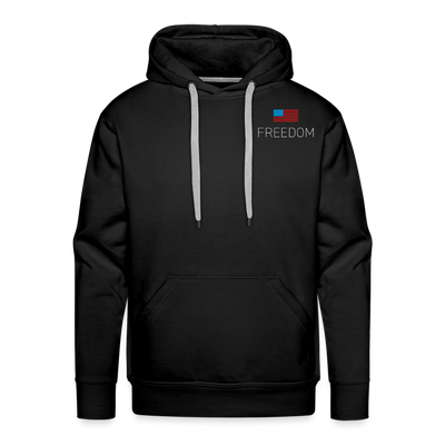 FREEDOM Men’s Premium Hoodie - black